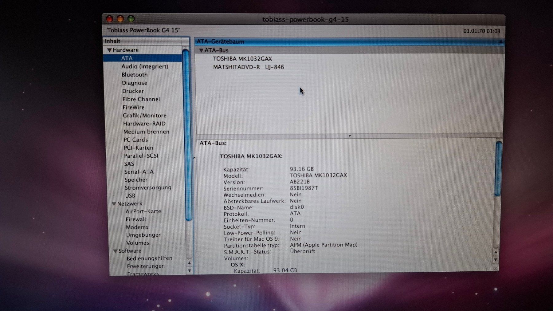 Apple Notebook: Apple PowerBook G4 A1138 – Usato da Lützelflüh-Goldb venduto da Procyon7.pk 8