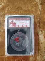 Kanada SuperLeaf 2016 1.5 oz Silber Color – nur 250 Stk.