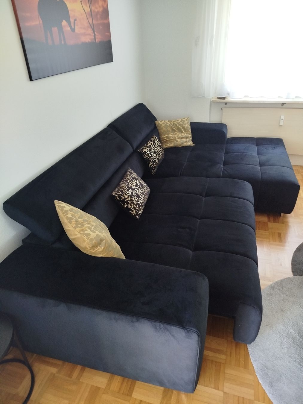 Divani: Schwarzes Ecksofa mit Relaxfunktion, Top Zustand! – Usato da Aarau Rohr venduto da damipav 2