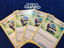 4x Pokemon TCG - Rettungsbox DE Playset