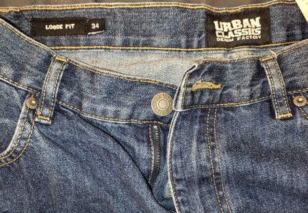 Urban Classics Herren Jeans Loose Fit Gr. 34