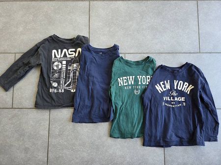 Neuwertige H&M Langarmshirts (110/116)