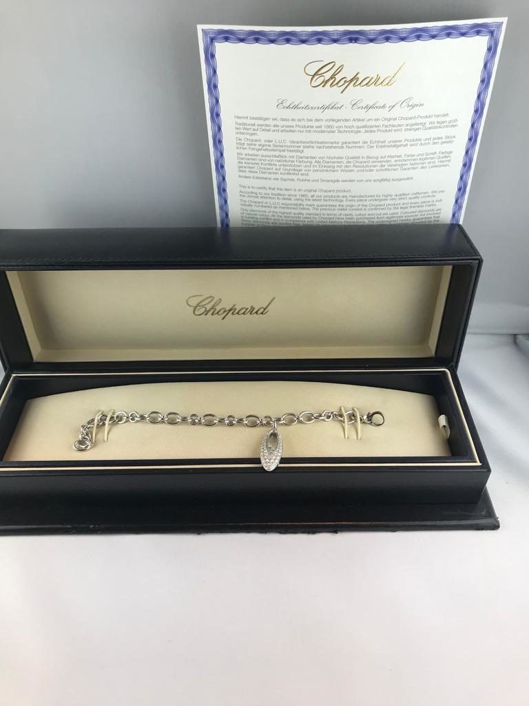 Armbänder & -reifen: Chopard Bracelet Happy Diamants – Neu und originalverpackt aus Pully von Occasions-luxe.Golay 4