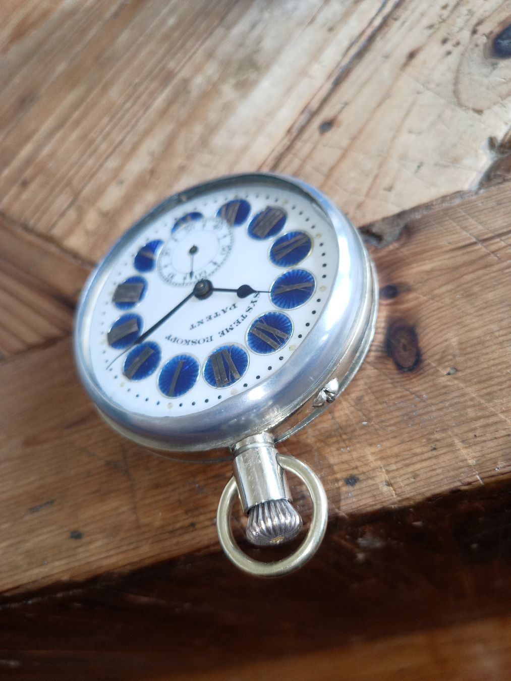 Roskopf Montres: Roskopf Taschenuhr läuft  – D'occasion à Dübendorf par Puenti007 1