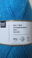 6 x Wolle Rico Design blau 50g 150m neuwertig