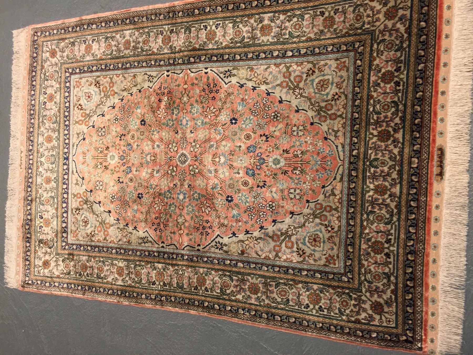 Tappeti: Seiden Teppich Kayseri 133x91cm – Usato da Zürich venduto da Artnuvo 6