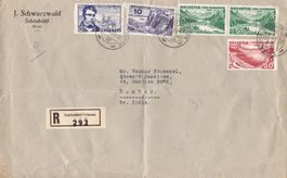 1931, PJ-FDC, portogerechter Brief von "Schönbühl-Urtenen"
