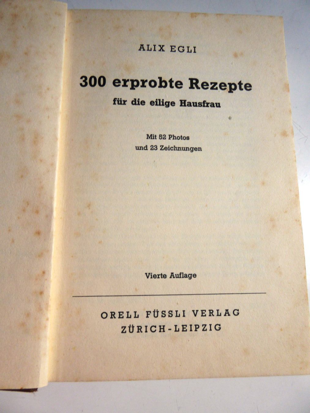 Libri: Kochbuch 1937 Schnell, einfach, lecker kochen! – Usato da Burgdorf venduto da Zimpu10 2