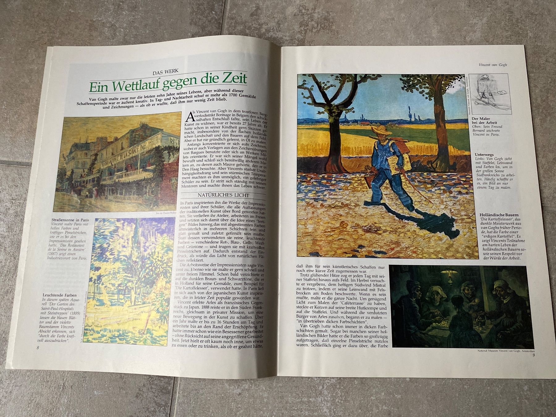 Riviste & Magazine: Heft Sammelwerk Maler Van Gogh – Usato da Bülach venduto da Jackybabue 2