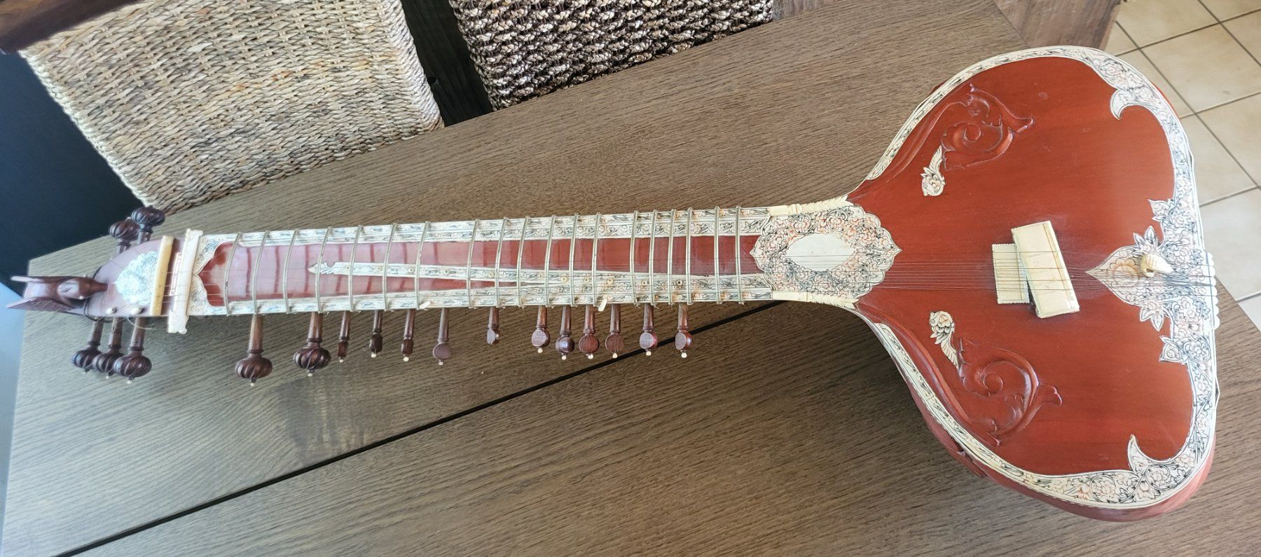 Strumenti musicali: Sitar Ravindra aus 1978 – Usato da Sonceboz-Sombeval venduto da ant_cd5j 1