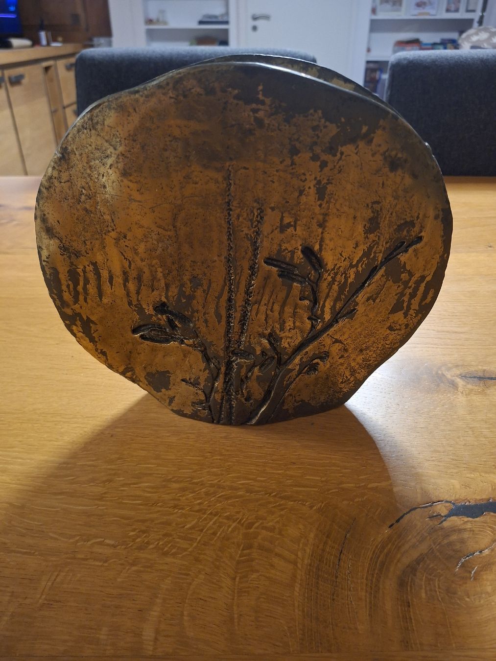 Vasi & Recipienti: Massive Mid-Century Messingvase – Usato da Kreuzlingen venduto da jbu_82