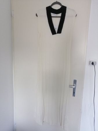 Maxikleid NA-KD, Cremefarben, Gr. M