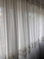 Vorhang / Gardine weiss, 4m breit, wie neu