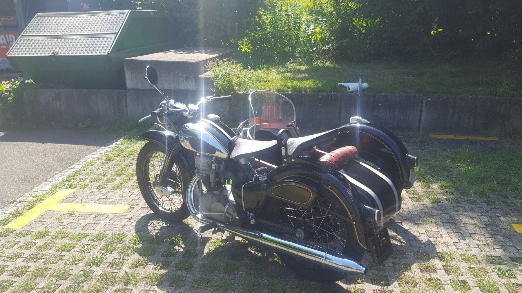 Sonstige: NSU 251 OSB 1952 Gespann/ with Sidecar – Gebraucht aus Arbon von DaVinciPartners 1