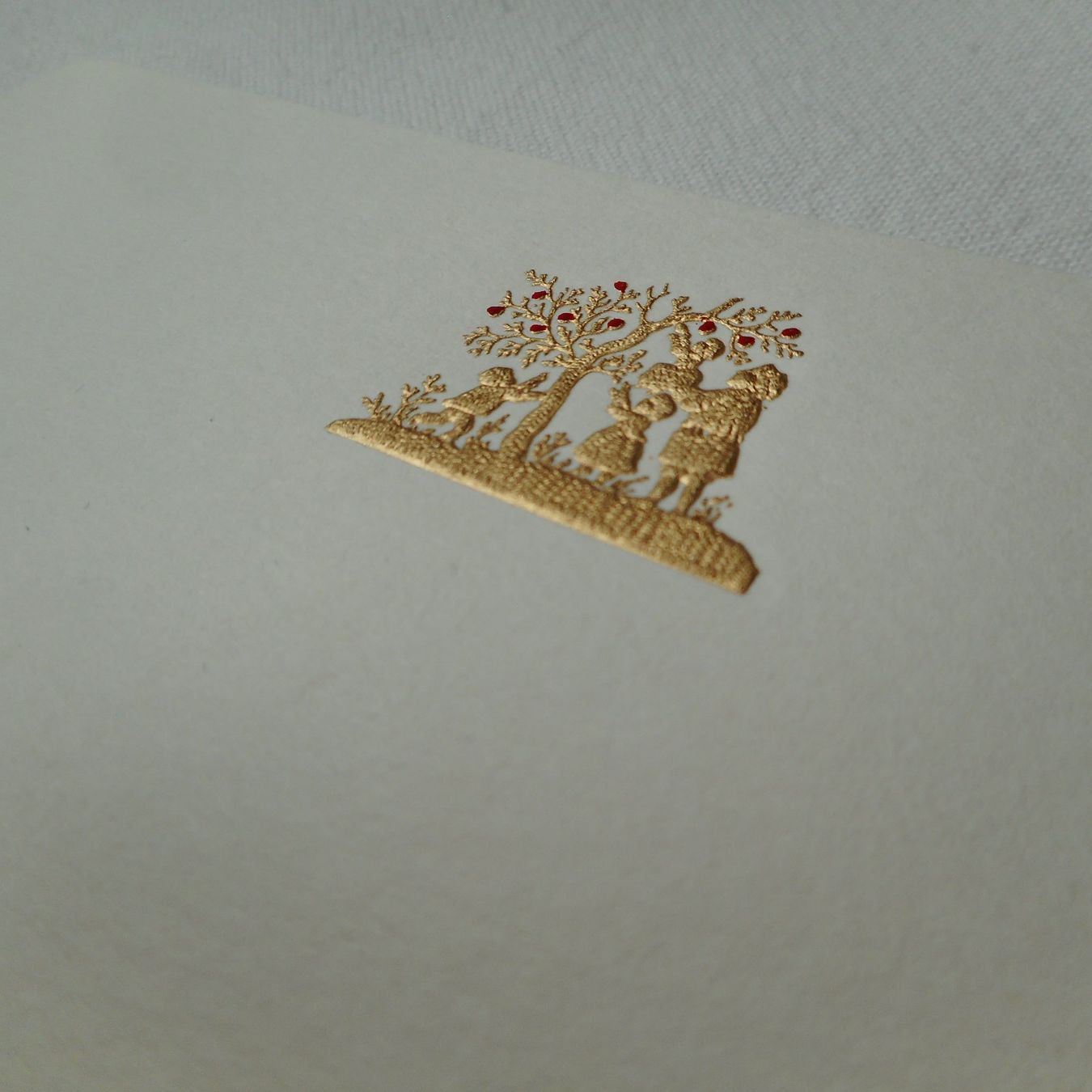 Cartoline: Vintage Karte & Couvert Apfelbaum – Nuovo e nell'imballaggio originale da Niederlenz venduto da Berghem 2