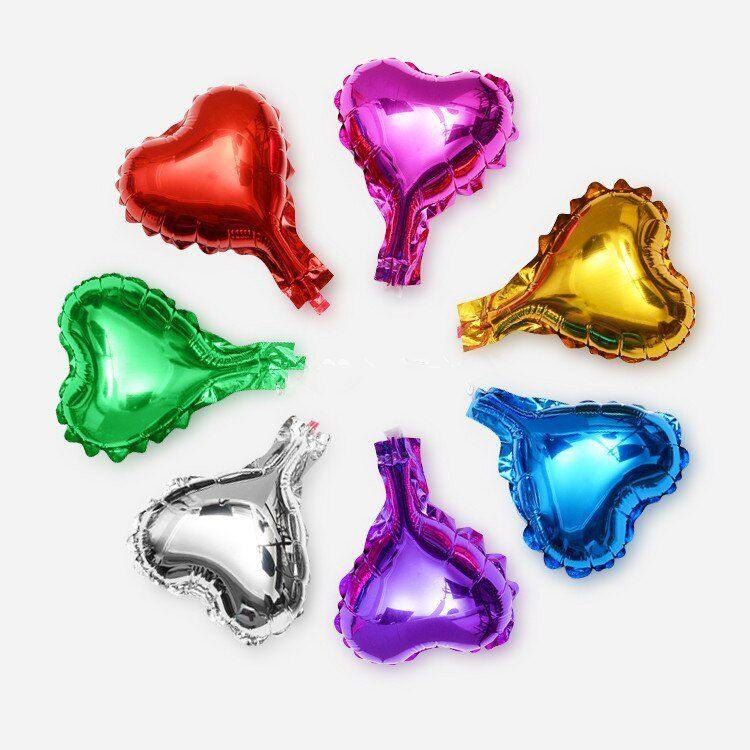 Giocattoli: 10 Stk. Folie Herz Ballon SET – Nuovo e nell'imballaggio originale da Uerkheim venduto da Kaufoption