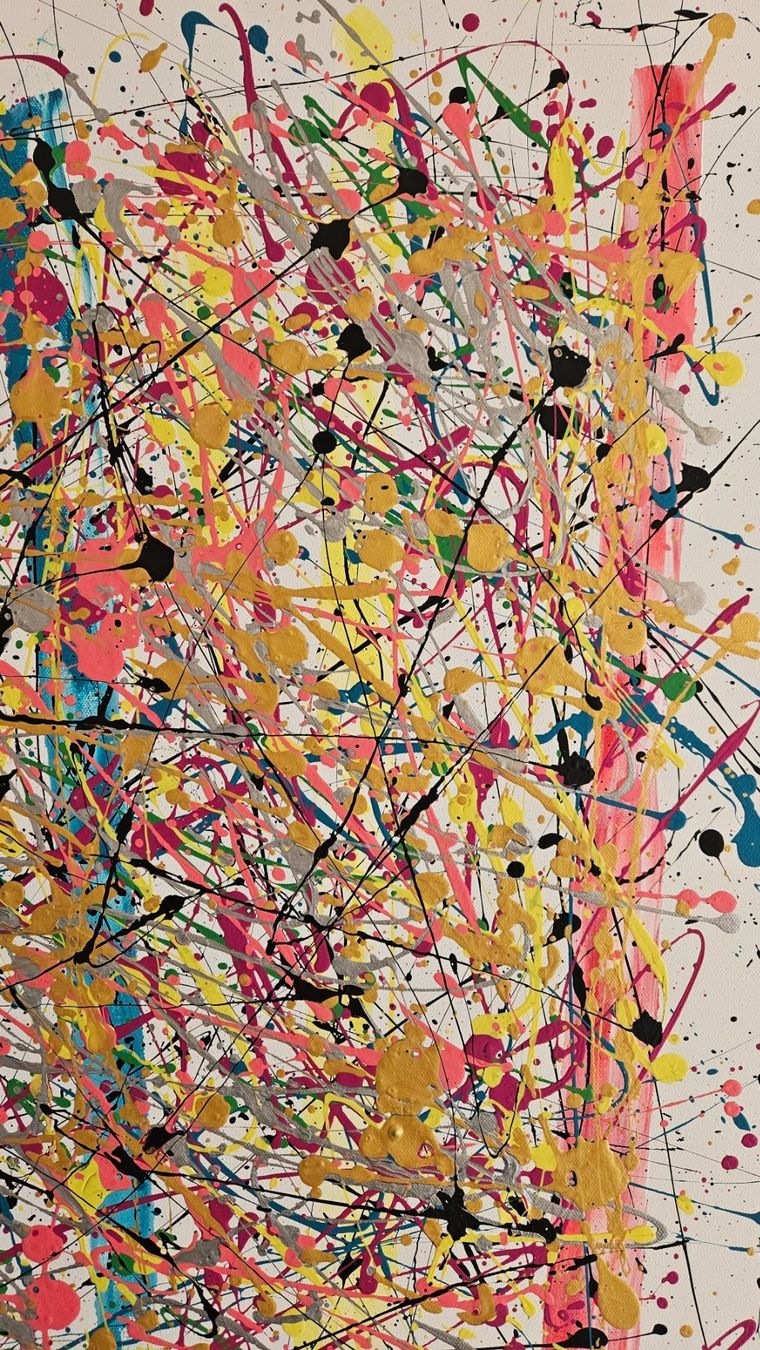 Gemälde: Tableau abstrait unique, parfait pour décorer votre intér... – Neu (gemäss Beschreibung) aus Le Locle von fab_c9hh 6