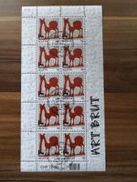 Kleinbogen Art Brut Carlo Zinelli Ersttag