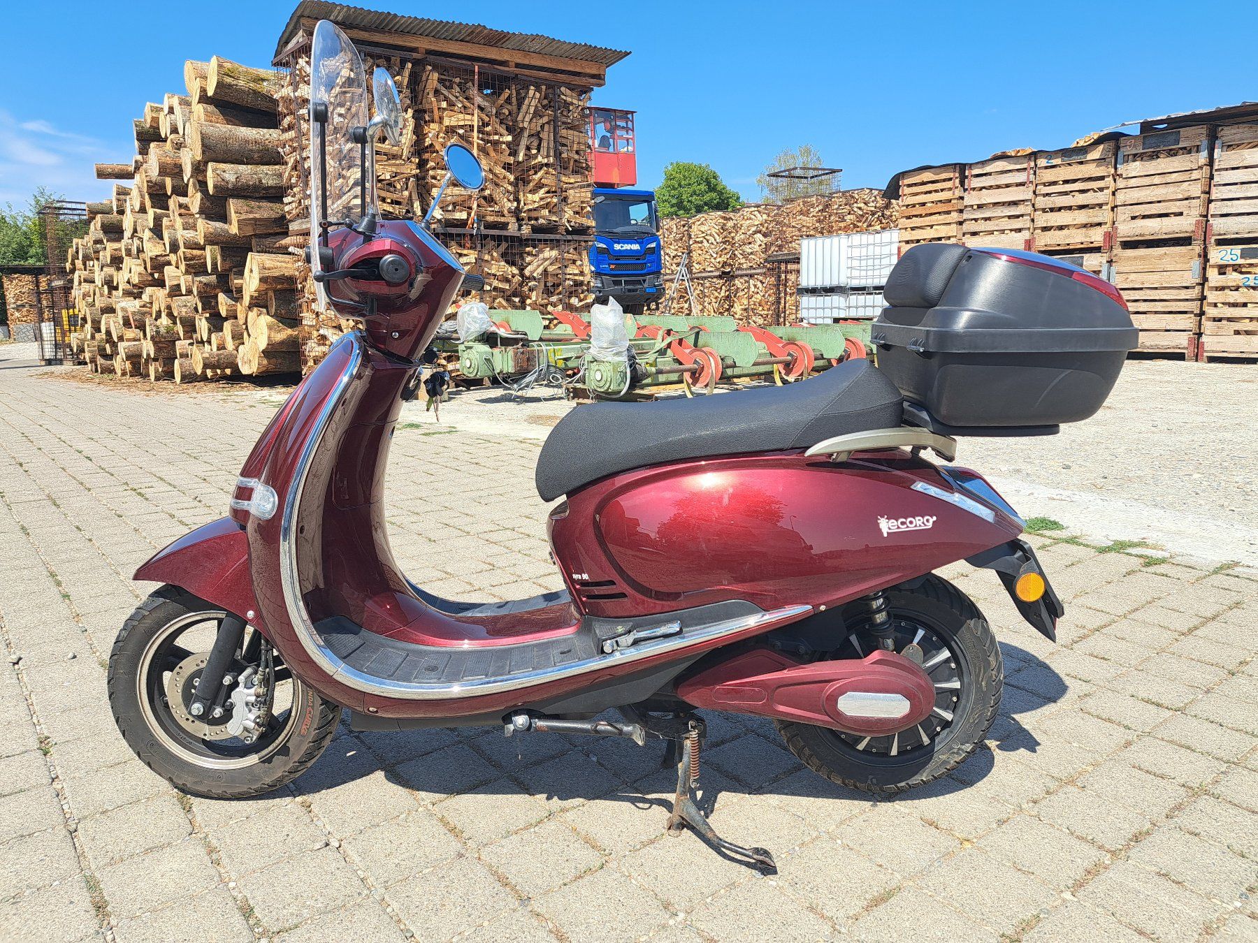 Scooters: EFUN erider E-Roller E-Scooter mit MFK leider defekt – Défectueux à Hallau par ZIEGLER-Motorhandel 7