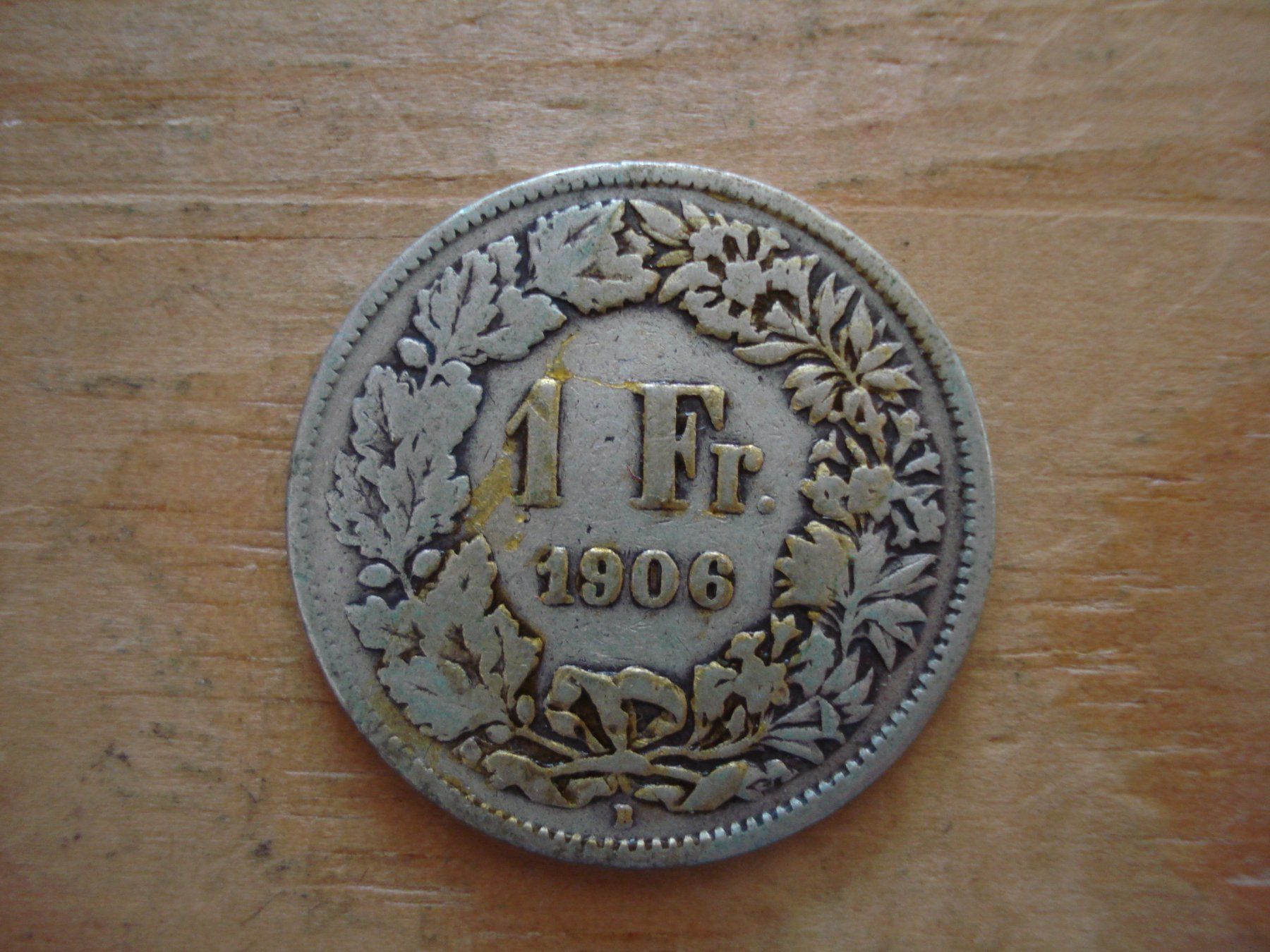 Tutti le monete: (N4) 1 Franken 1906 – Usato da Erlach venduto da Net-Coins