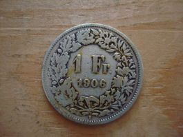 (N4) 1 Franken 1906
