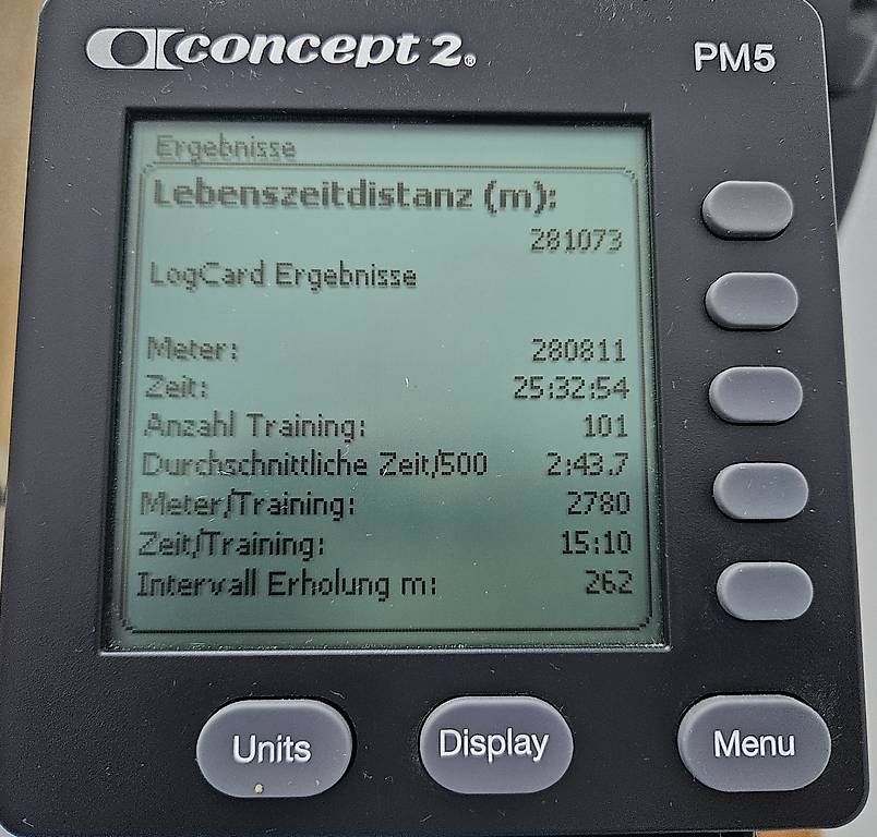 Hometrainer: Concept2 Row (wenig gebraucht) – Usato da Ermatingen venduto da bina1408 1