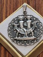 Wowww 😍 Jugendstil Anhänger in 925er Silber.