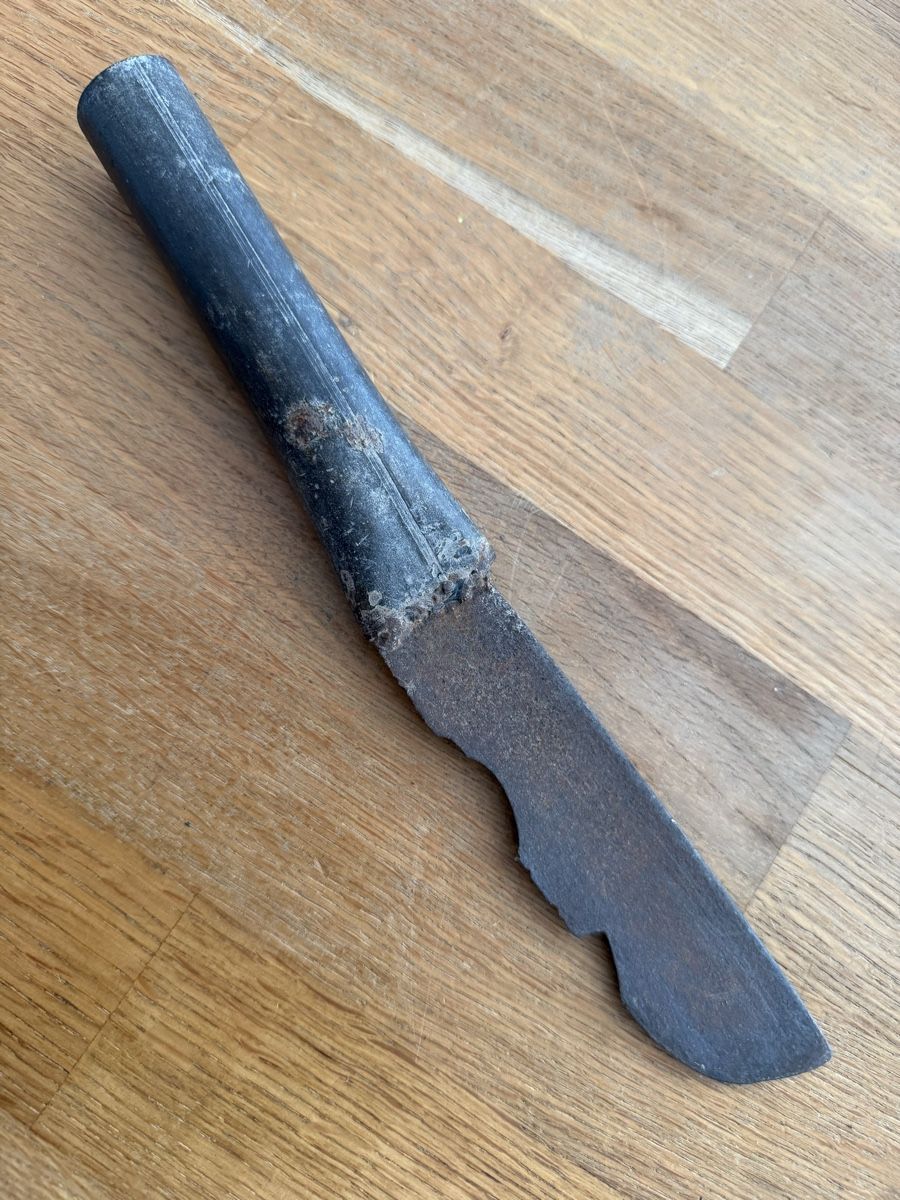 Posate: Antikes Messer aus Manila Jagdmesser – Usato da Goldach venduto da Messerguru 4