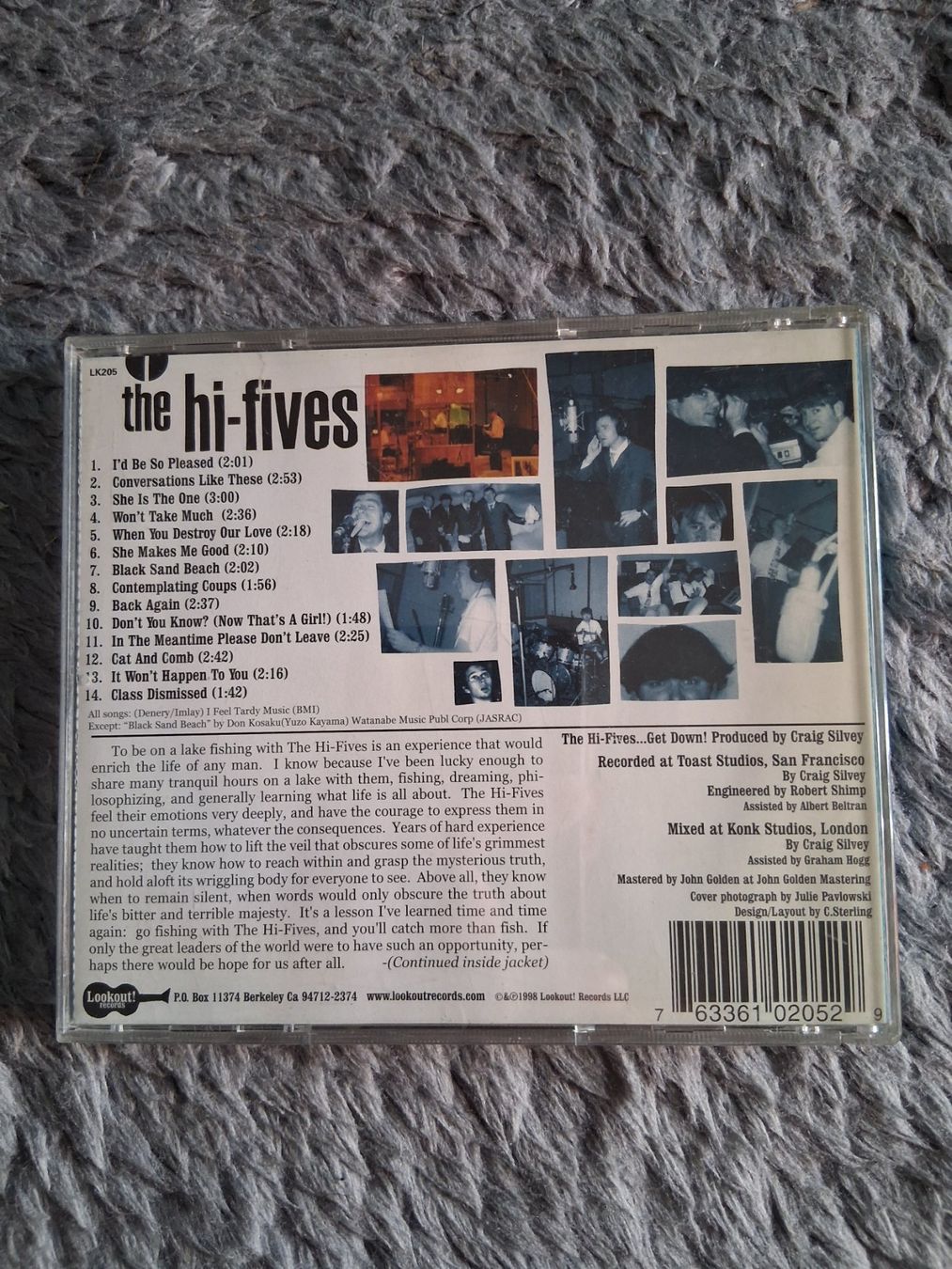 CD: THE HI-FIVES     GET DOWN       CD – Usato da Wetzikon ZH venduto da Ramones01 1