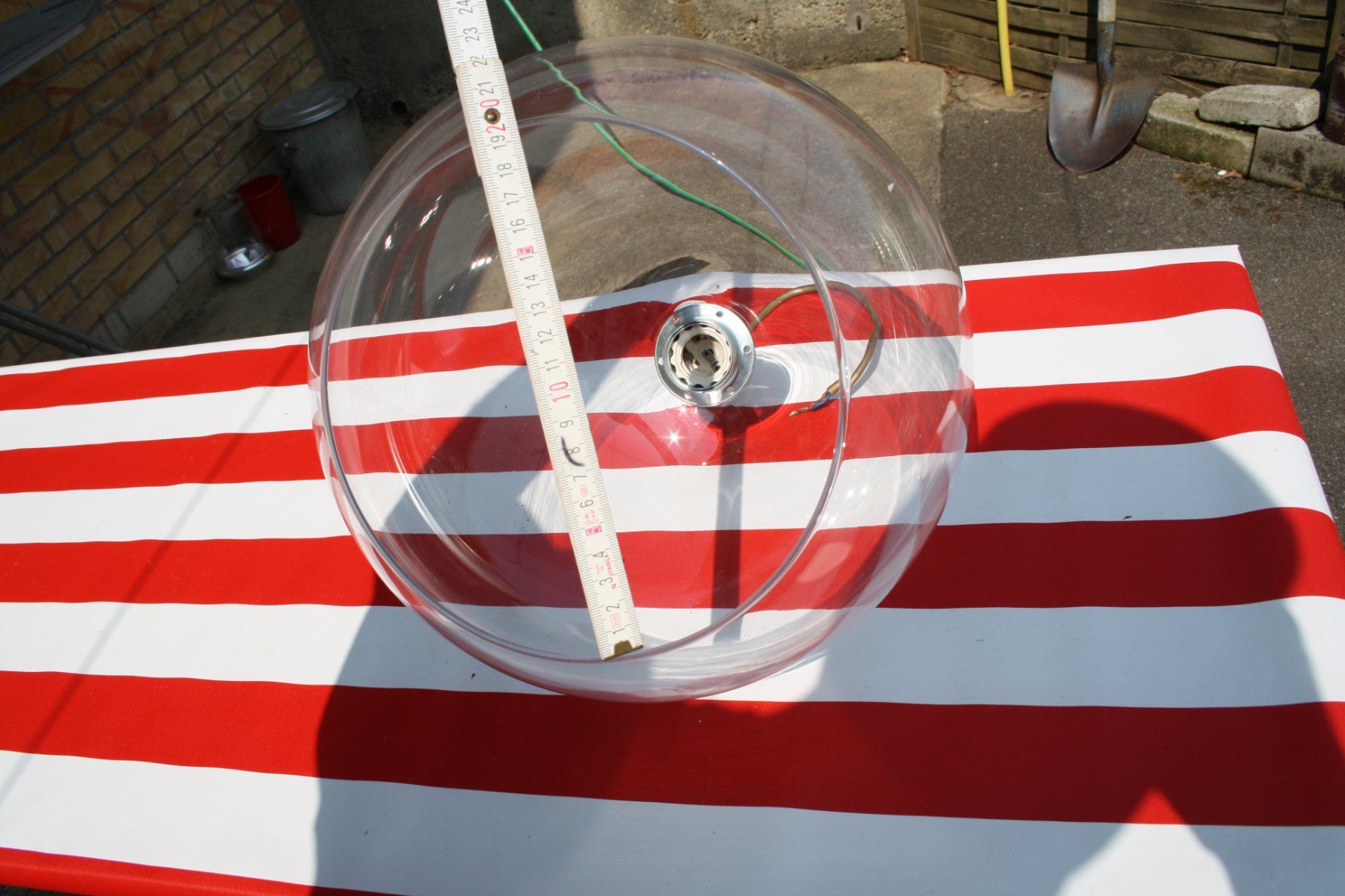 Lampade: KUGELLAMPE GLASKUGEL LAMPE – Usato da Wauwil venduto da Pneuedy 8
