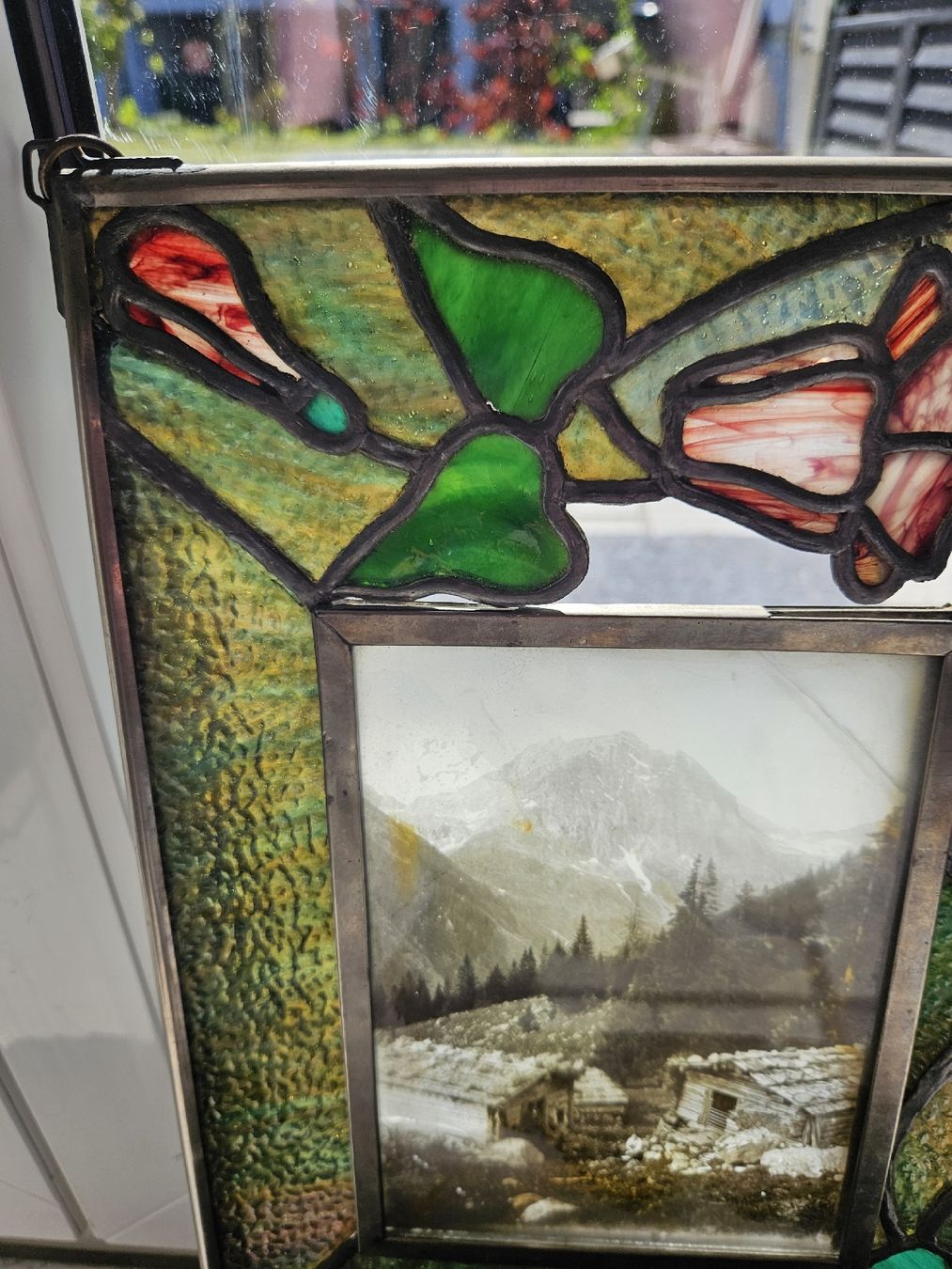 Foto & Immagini: Fensterbild Tiffany antik – Difettoso da Haslen GL venduto da Sandra40 2