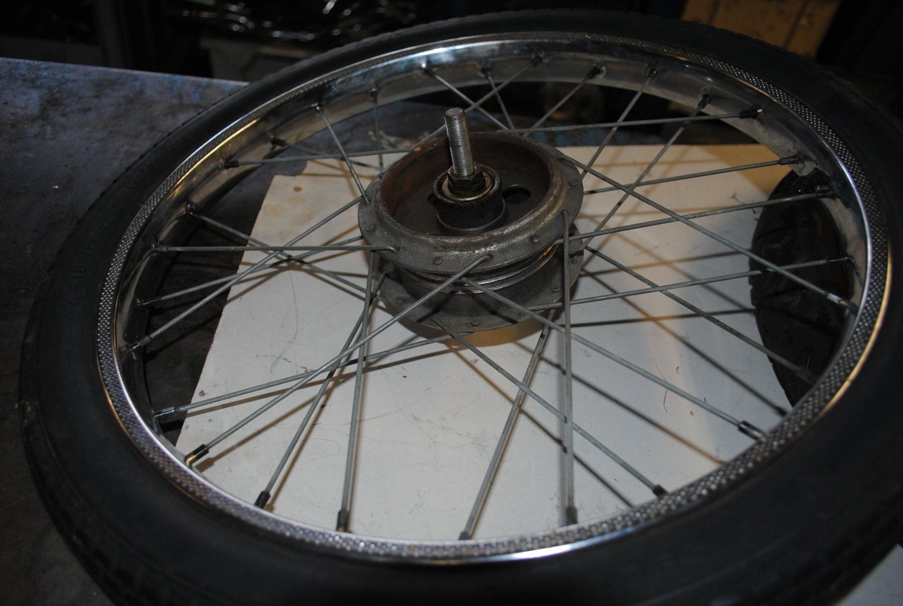 Piaggio Parti ricambio per ciclomotori: Speichenräder Piaggio 16"  ( Felgen ) – Usato da Subingen venduto da Baergarage 9