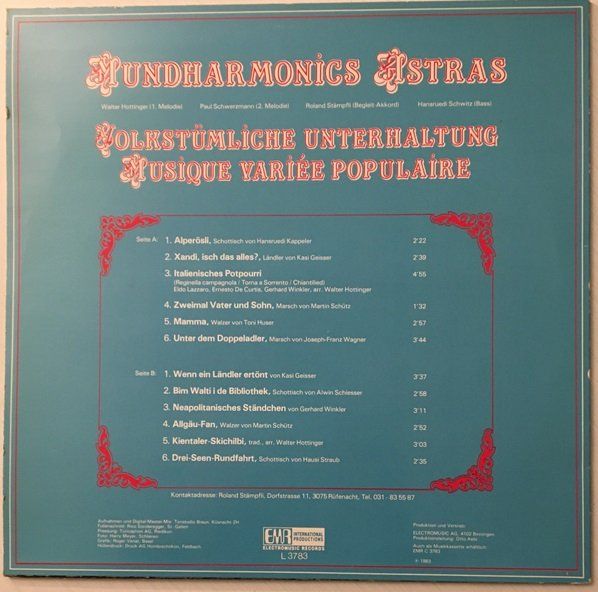 Schallplatten: Mundharmonics Astras (LP) – Gebraucht aus Grüningen von azulmarron 1
