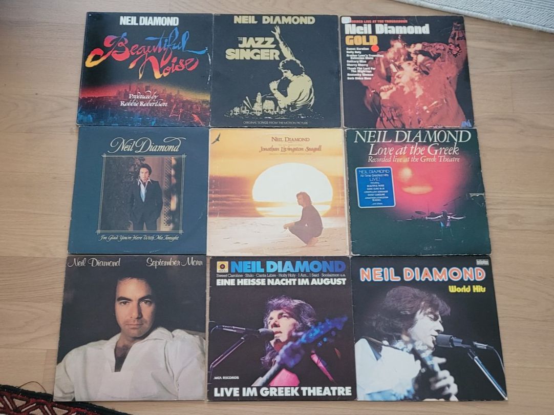 Vinyles: 9 LP Neil Diamond – D'occasion à Martigny par MZ-67