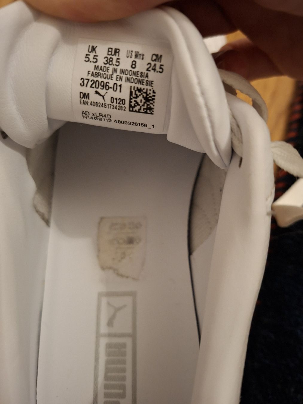 Puma Scarpe da donna: Puma Sneaker, weiss, Grösse 38.5 – Usato da Ebnat-Kappel venduto da Fani49 4