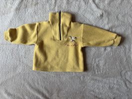 Polaire bébé jaune, taille 92