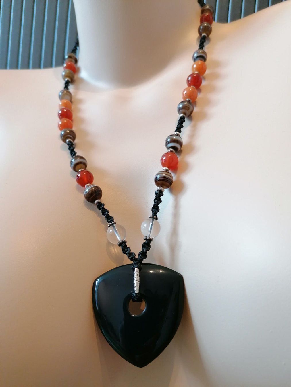 Catenine: Halsschmuck Black Obsidian Handmade – Nuovo (secondo la descrizione) da Muri AG venduto da goodmood17 2