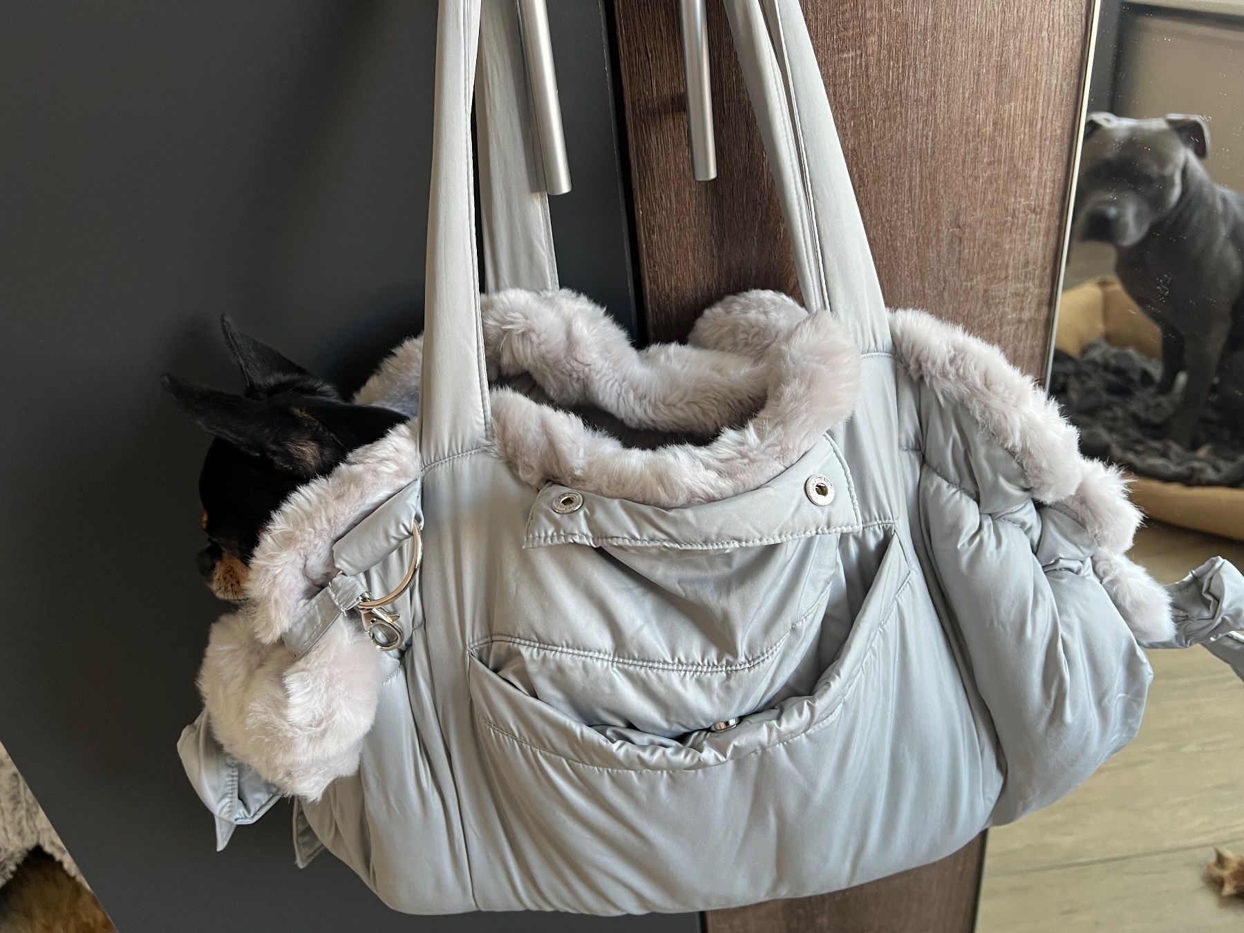 Sacs femmes: Borsa cani hand Made con ecopelliccetta – Neuf (Voir description) à St Moritz par Ma_S2023 1