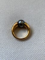 Ring Gelbgold mit Südseeperle