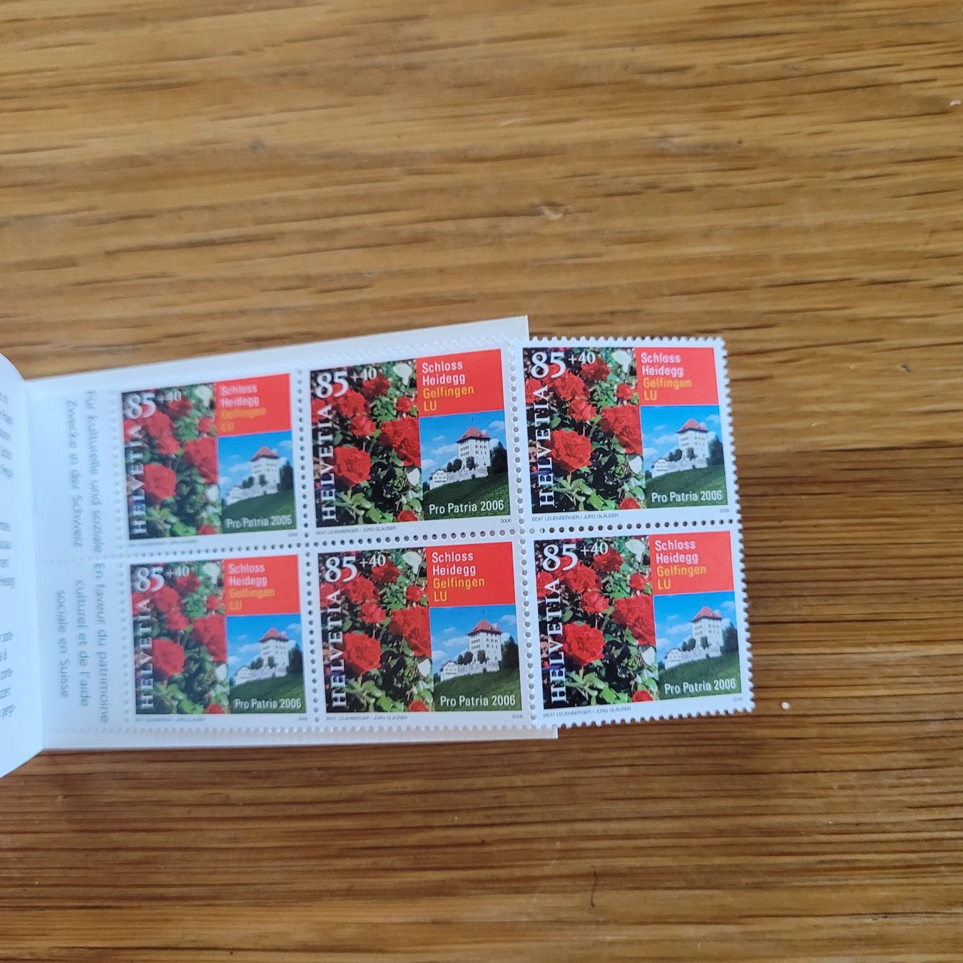 Tous les timbres: Markenheftchen ET Pro Patria 2006 Gelfingen LU – D'occasion à Biel/Bienne par Destockweb 1