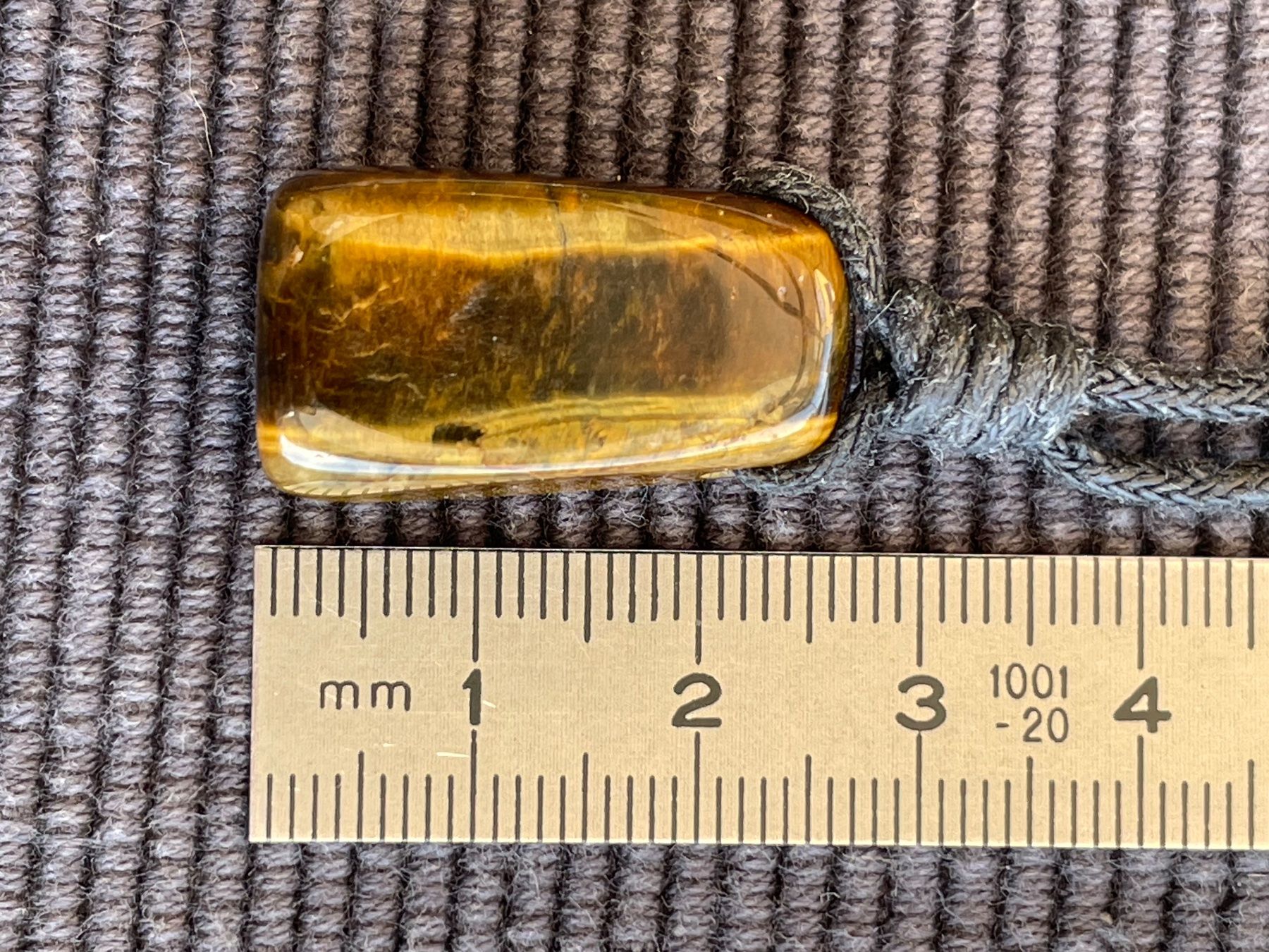 Catenine: Kette mit Tigerauge Anhänger – Usato da Rümlang venduto da euqinom16 2