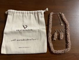 Vestopazzo set necklace and earrings