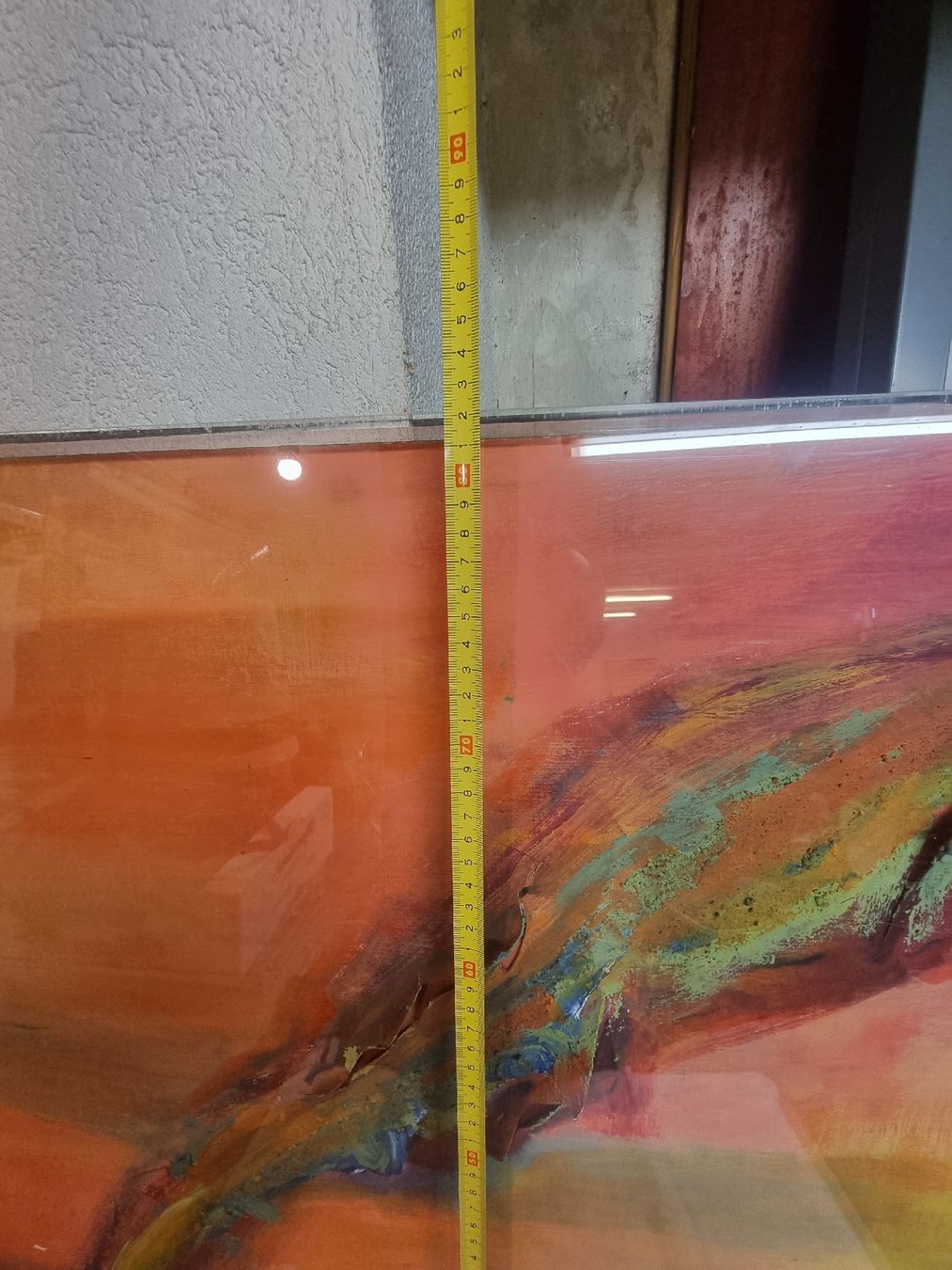 Dipinti: Grosses abstraktes Gemälde, Acrylfarben, Original Artwork! – Usato da Zürich venduto da Budget-Brocki 6