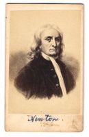 Fotografie Portrait Isaac Newton, Physik
