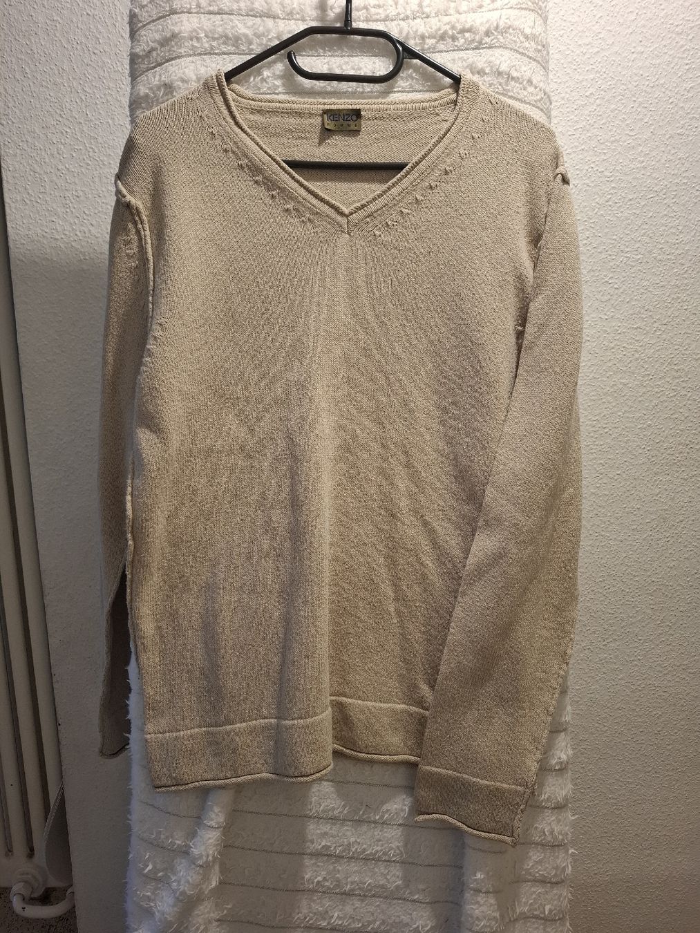 Kenzo Pullover & Sweatshirts: KENzo Pull Col V Vintage - Beige - Taille S – Gebraucht aus Le Locle von QualiteExpress 5