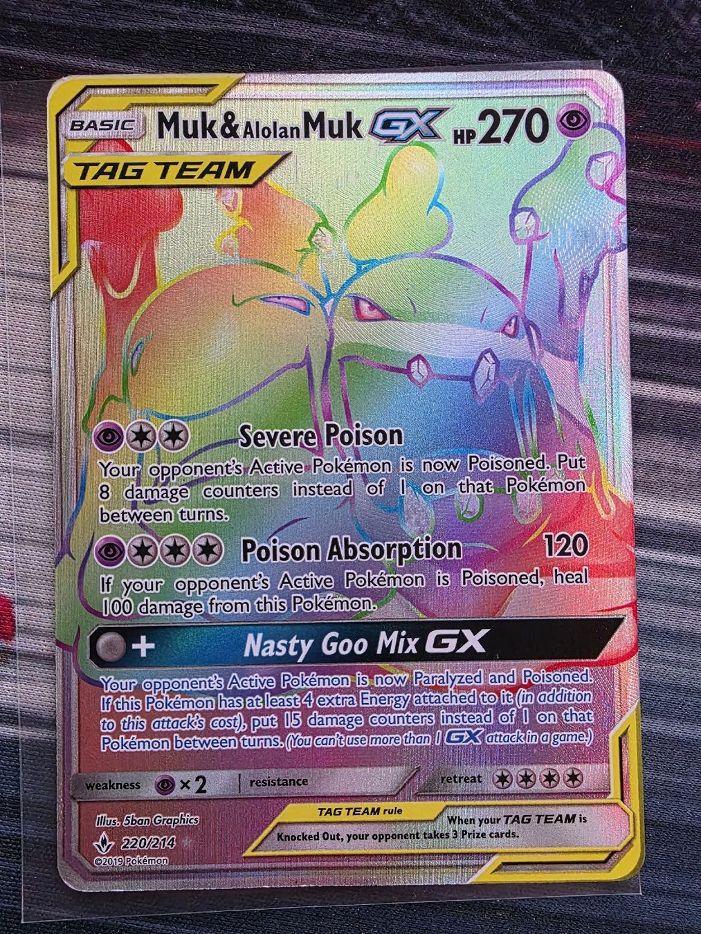 Pokémon Carte collezionabili: Muk & Alolan Muk Tag Team Gx – Usato da Oberhasli venduto da leo_7gjx