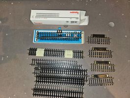 Märklin K Gleise Schaltgleise und Anschluss mit OVP