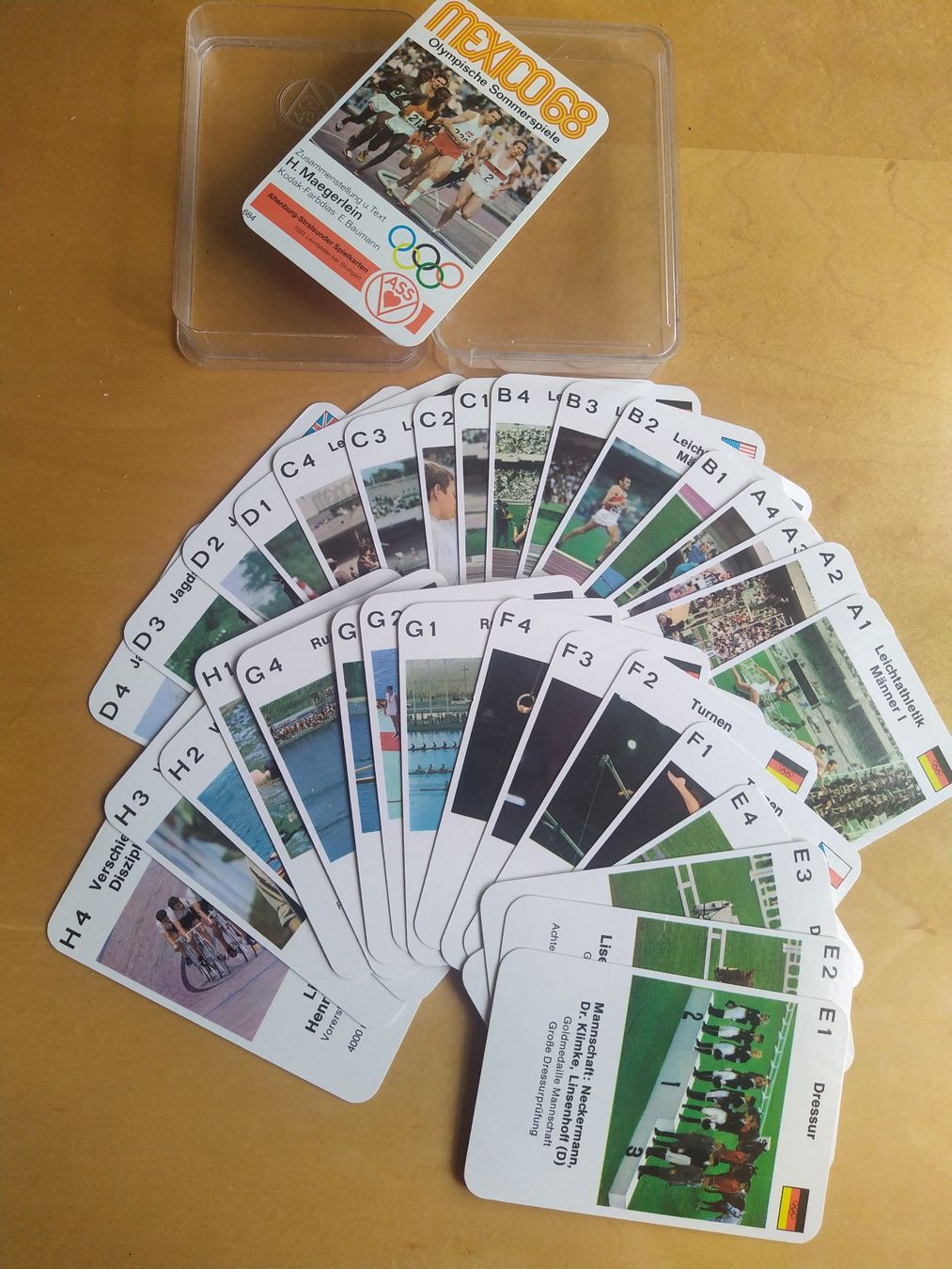 Giochi: Quartett "Mexico 68 Olympische Sommerspiele" – Usato da St. Gallen venduto da god_jkw2 1