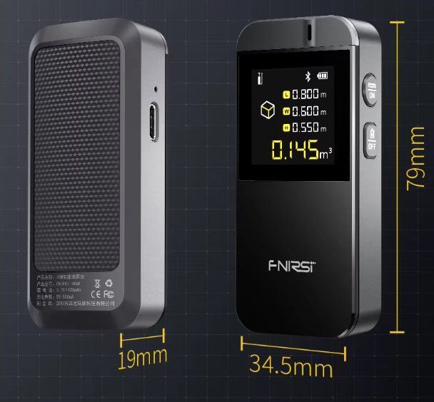 Messen: Profi Bluetooth Smart Laser-Entfernungsmesser 40 Meter – Neu und originalverpackt aus Châtelaine von topshop.switzerland 2