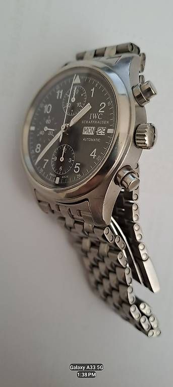 Montres: IWC 3706 Chronograph Automatik – D'occasion à Bichwil par Zeitlos48 3